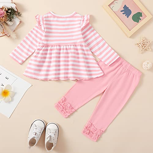 Image of Baby Girl Clothes Infant Toddler Clothes Fall Winter Outfit Clothing Set