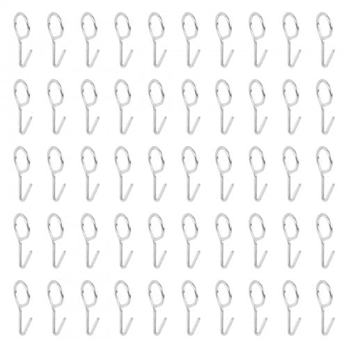 100 Stück Auto Innen Installieren Sitzbezüge Haken, S Haken Ringe, Sitzbezughaken für Auto, Metallhaken Hängehaken, Haken für Autositzbezüge