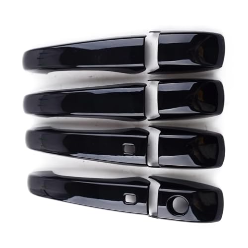 外装ドアハンドル Compatible With Chrysler For Town For Country 2008-2016 For 200 2011-2014 車ドアハンドルカバー 外装アクセサリーに対応