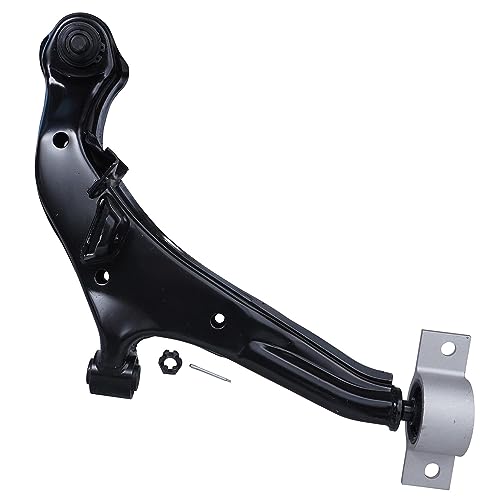 Image of Detroit Axle - 6pc Front End Suspension Kit for 2000-2003 Nissan Maxima, 2000-2001 Infiniti I30, 2002-2004 I35, 2 Lower Control Arms w /Ball Joints 4 Inner & Outer Tie Rods Replacement