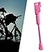 kowaku Kids Bike Kickstand Bicycle Kickstand Pink Accessories Single Leg Kickstand Foot Kick Stand for Mountain Bike Side Support, 20 Inch