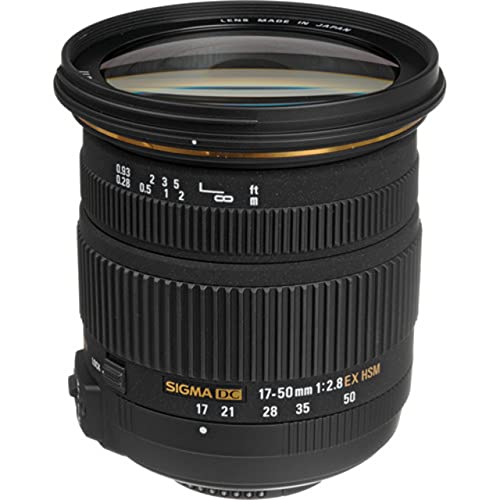 Sigma 17-50mm f/2.8 EX DC OS HSM FLD 大口径標準ズームレンズ Nikon デジタル一眼レフカメラ用 - インターナショナル バージョン (保証なし)
