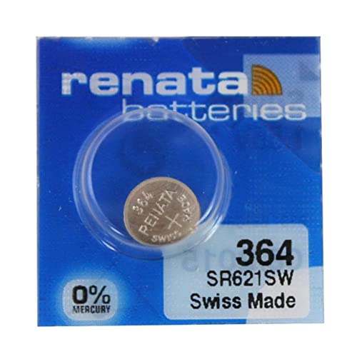 Renata 364 SR621SW knoopcel: Batterij 1,55 V voor horloges