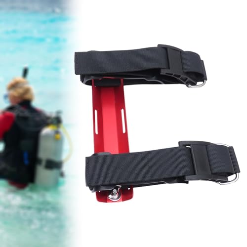 Support de plaque arrière de plongée et sangle de réservoir Perfeclan pour BCD