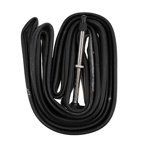 Tubo interno de borracha Tongina 2 peças 23/25 (700C) com válvula Presta para uma bicicleta híbrida,