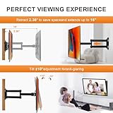 XINLEI TV Wall Bracket, Swivel TV Bracket with Articulating Arm Tilt Extension Rotation for Most 13-42 Inch LED, LCD Monitor and Plasma TVs up to 20kg, Max VESA 200x200mm MA1343 - Image 3