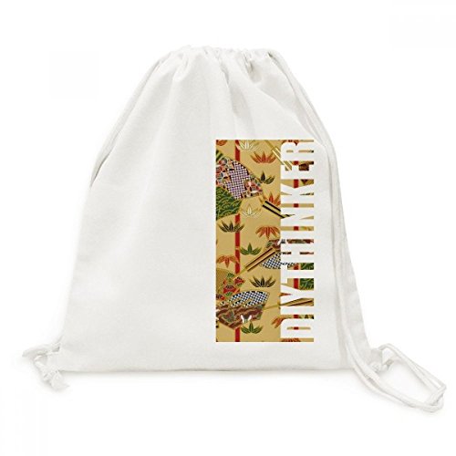 Sac cordon Ukiyo-e Japon pour voyage et sport léger