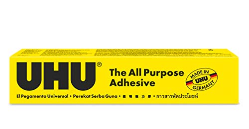 Uhu All Purpose Adhesive The Tried And Tested Universal Glue For Almost All Gluing Cases Like Crafts And Repair Tube 125 ml Transparent