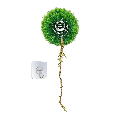 Reptilien-Versteckhöhle – Moosball-Design, Langlebiges Tierheim, Terrarium-Versteck, Reptilienunterkünfte | Lebensraumhöhlen Für Leopardgecko, Bartagamen, Schlangen, Vogelspinne, Eidechs