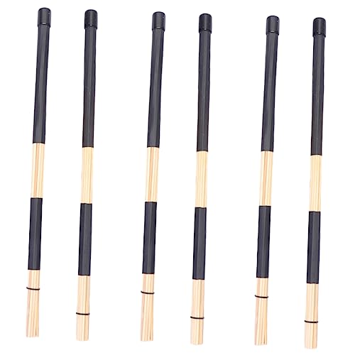 Baquetas de Bamboo 3 pares para percusión