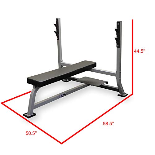 Valor Fitness BF-7 Olympic Bench with Spotter Stand