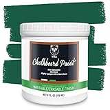 YOA Chalkboard paint, Green Matte, Acrylic Material, Non-toxic, 255g/9oz Cover 35 sp.ft, Suitable for Wood, Metal, Glass, Wall, Gypsum Board, Signs, Frames or any Surface, Interior/Exterior