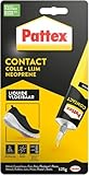 Pattex Colle contact type néoprène- Formule Liquide tous matériaux- tube 125 gr (Lot de 5)...