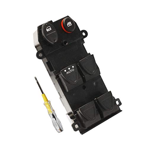 Beneges Master Power Window Switch Compatible With 2006-2011 Honda Civic 4 Door Front Left Driver Side Control Switch 35750Snaa11, 35750Snaa13 #TOP16