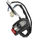 Motortyp: 1E40QMB Xfight-Parts Lenkerarmatur links mit Bremshebel komplett 2Takt 50ccm YY50QT-28 AGM Fighter 50 Sport YY50QT-28-AA-5TA