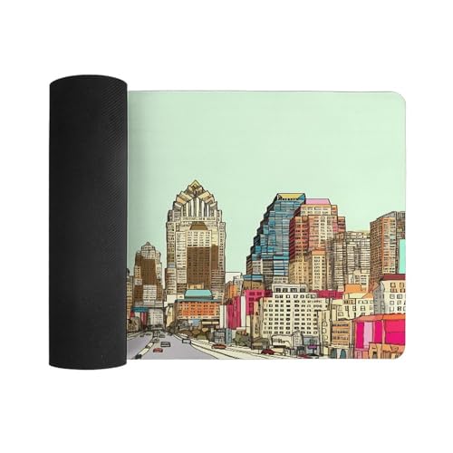 Mouse Pad FekiLoot de Caucho con Base Antideslizante 30x60 cm miniatura 3
