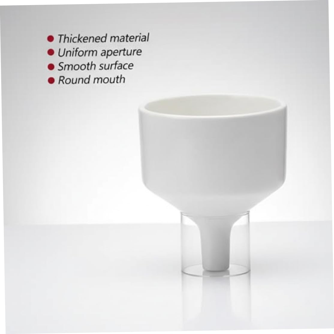 Vakuumfiltrationsset – 500-ml-Komplettset mit Handpumpe, Büchner-Trichter und dickwandigem Kolben für stabile Filtration