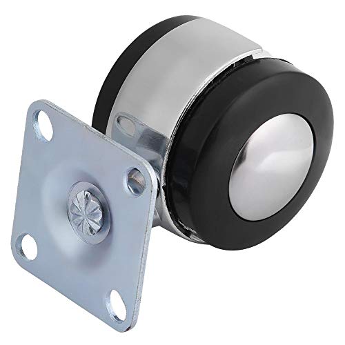 Zyyini Furniture Wheel, Silent And Durable Self-Steering With Brake Plate Alloy Alloy Universal Wheel, Suitable For Coffee Table Cabinet(brake)
