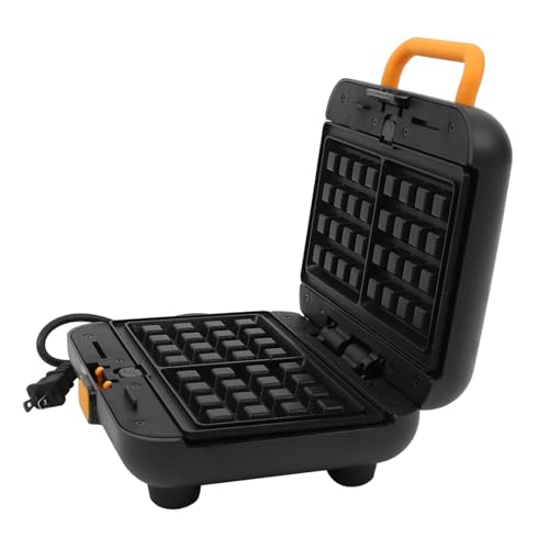 Mikinona 1 set Non Stick Waffle Maker Multifunctional Breakfast Machine with Cooking Plates for Home Use Voltage for Sandwiches and Waffles