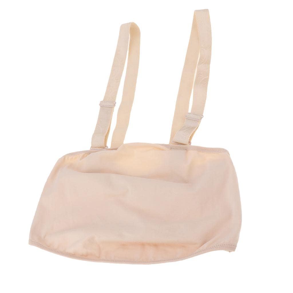 CALANDIS® Fake Belly Artificial Fake Pregnancy Tummy Pregnant Bump Cotton Bag L