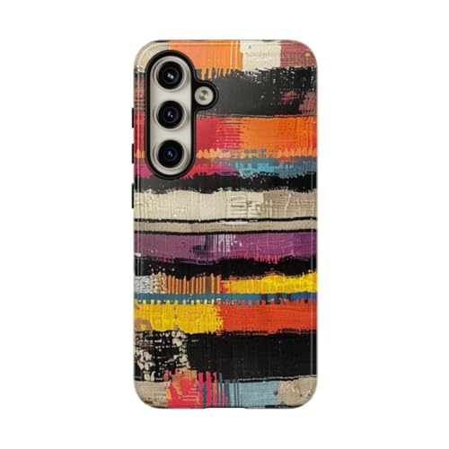 Coque rigide Samsung S24 antichoc et brillante à motif
