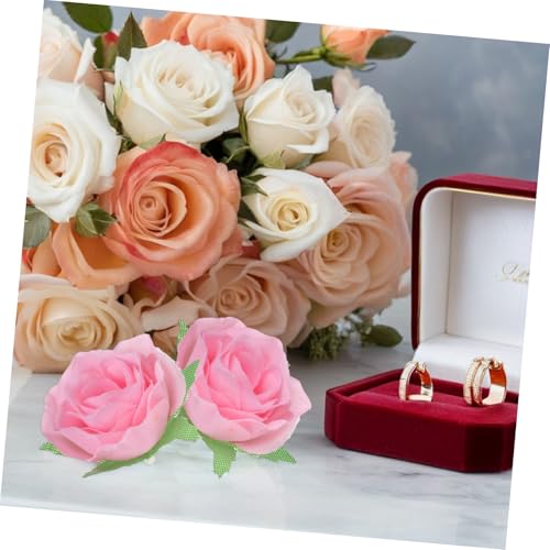 Flores artificiales mini para centros de mesa de bodas y decoración del hogar de 3cm 7