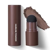 Ansatzpuder Braun, Haar Concealer zur Haarverdichtung Frauen Männer, Wasserfest & Schweißfest Haaransatz Puder Ausbessern & Haarausfall Abdecken, Langlebig Hairline Powder, Natürlich Finish Haarpuder