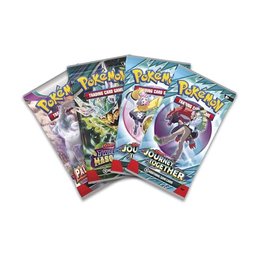 Pokémon TCG: Slashing Legends Tin - Zacian ex (1 Foil Promo Card & 4 Booster Packs), Multicolor, Standard - Image 3