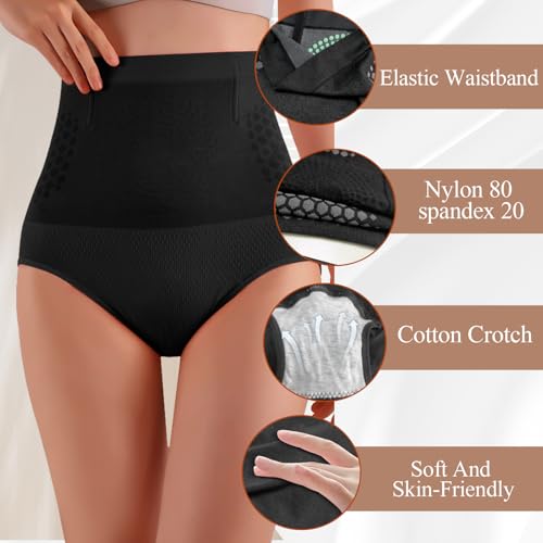 ZENGSING Damen Shapewear Bauchweg Unterhose Fiber Restoration Shaper Hoher Taille Unterwäsche Elastisch...
