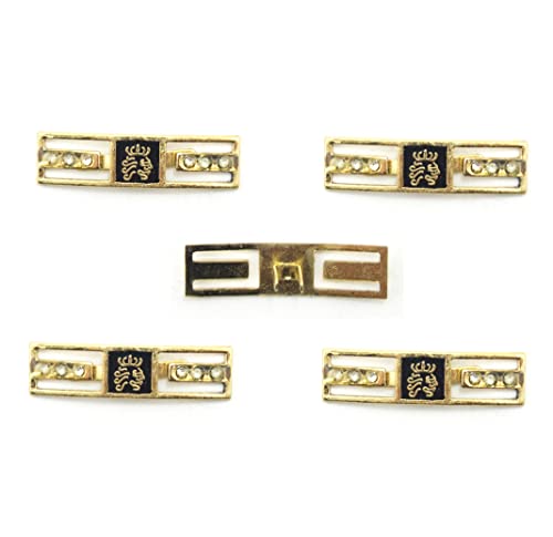 Rénover une ceinture en cuir abîmée avec les décors à épingles couronnes et cristaux HAND