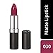 Rimmel London Lasting Finish Lipstick, 30 Rojo oscuro, 4g, El embalaje puede...