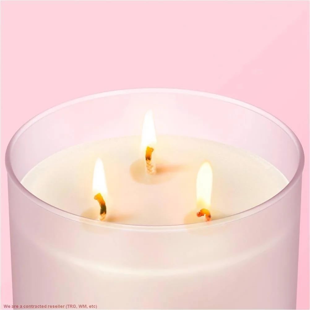 Beloved Vela de flor de cerezo y rosa de té, 15 onzas, color rojo