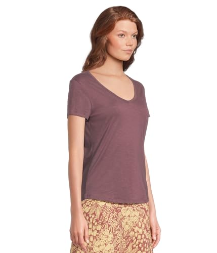 Toad&Co Women's Marley Short Sleeve V Tee2