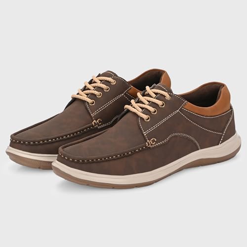 Image of Centrino Penny Loafers for Men | Shoes for Man Stylish | Casual Slip-On with Cushioned Insole | Lightweight Comfortable Mens Loafer Shoes | Hand-Stitched Moccasin Design | Slip On Shoes for Man Daily (9784)
