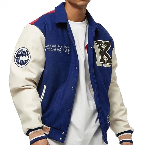 Karl Kani Herren Jacke Retro Patch Block College Jacket 6085207 (XL)