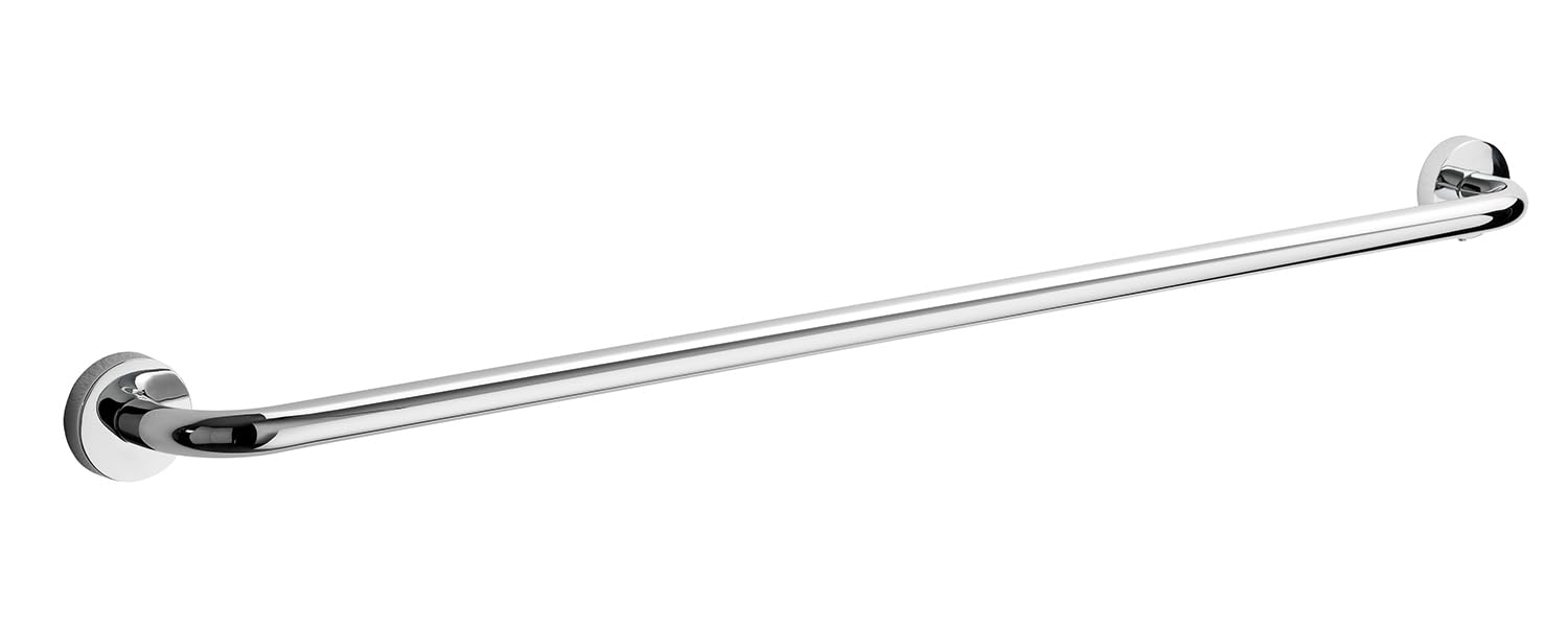 Inda A2490CCR One Portasalviette, Ottone, Cromato, 7 x 65 x 4.50 cm