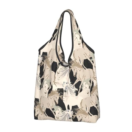 Sac fourre-tout pour femme pliable et grand sac d'épicerie léger de voyage