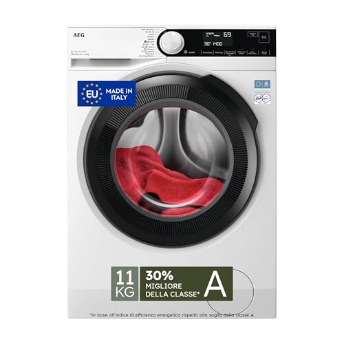 AEG Lavatrice Carica Frontale Serie 7000 ProSteam, 11 kg, LR7FD104B, Vapore Refresh, Tecnologia...