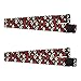 2 Pack Luggage Belt Strap Fashion Poker Pattern Portable Adjustable Suitcase Bands for Creative Travel Accessory