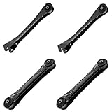 TRQ Front Upper & Lower Control Arm Set Compatible with 1997-2006 Jeep Wrangler