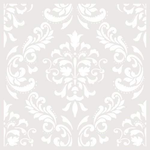 TODO-STENCIL Deco damascato 096 Misure esterne: 20...