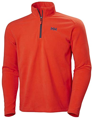 Image of Helly Hansen Daybreaker 1 /2 Zip Fleece - Mens Recycled Fleece-Outerwear-Jackets, Cozy Half-Zip Pullover For All Seasons
