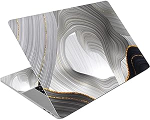 Mibbxea 15-15,  Zoll Laptop Skin Sticker, Wiederverwendbare Vinyl Aufkleber Film Abdeckung für 13 13,  14 15,  Zoll Laptops & Netbooks, Dekorative, Kratzfest, Staubdicht, Wasserdicht (029 Abstrakt)