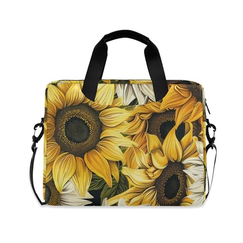 Bolso Vintage Amarillo y Blanco para Laptop 13-15.6 pulg miniatura 1