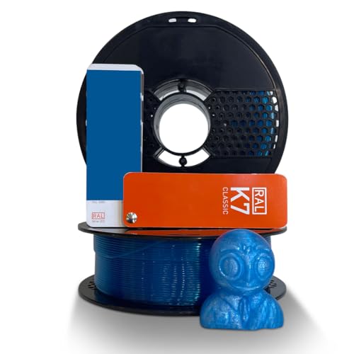Image of NFIL3D Premium HS PLA+ Clear Blue - 3D Printing Filament | Compatible with All 3D Printers | 1.75mm | 1Kg Gross Weight