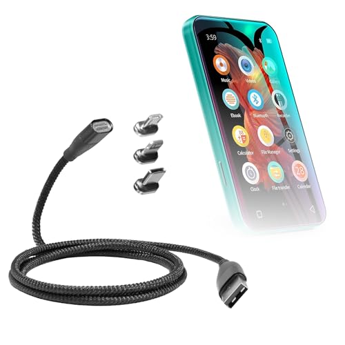 Cable MP3 TIMMKOO Q3E de 100W con conector magnético AllCharge