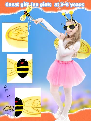 Disfraz de Abeja para Niñas 8 Piezas Kit miniatura 4