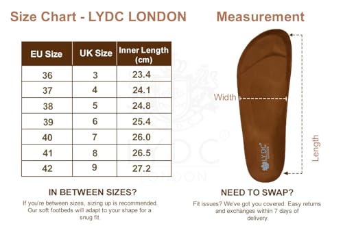 Image of LYDC London Comfortable Black Suede Clogs for Woman | Stylish and Durable Clogs Women Footwear with Anatomically Shaped Footbed, Soft Lining & Lightweight EVA Sole for All-Day Comfortand Versatile Everyday Wear