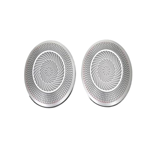 Cache-Haut-parleurs BMW X1 E84 accessoire de décoration de portière stéréo argent