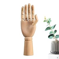 Wood Artist Drawing Manikin - Wood Hand Drawing Model,Wooden Mannequin Hand Artist Model for Sketching & Painting, Table Display, Photo Props Wectirc